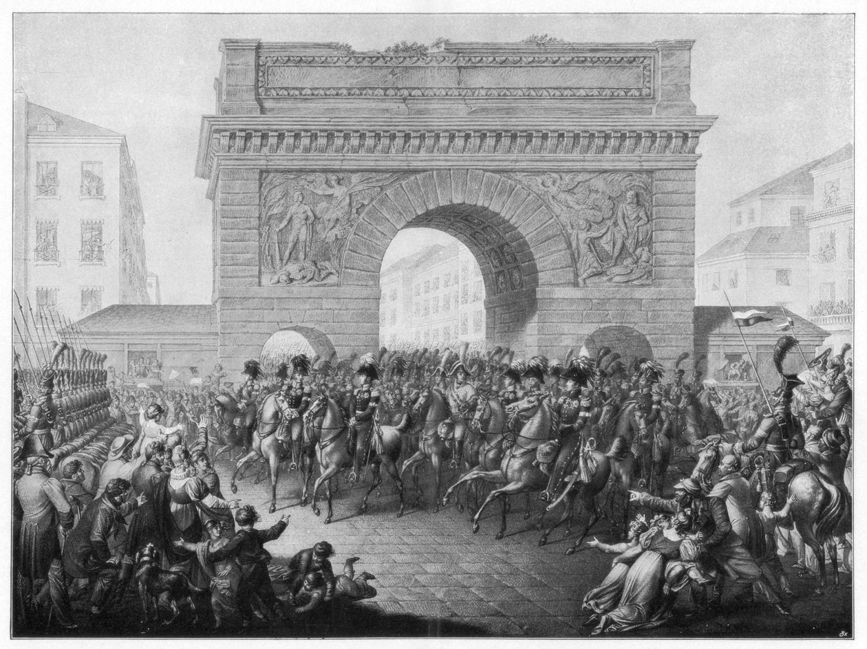 Gli Alleati entrano a Parigi, 31 marzo 1814, 1900 da Unbekannt