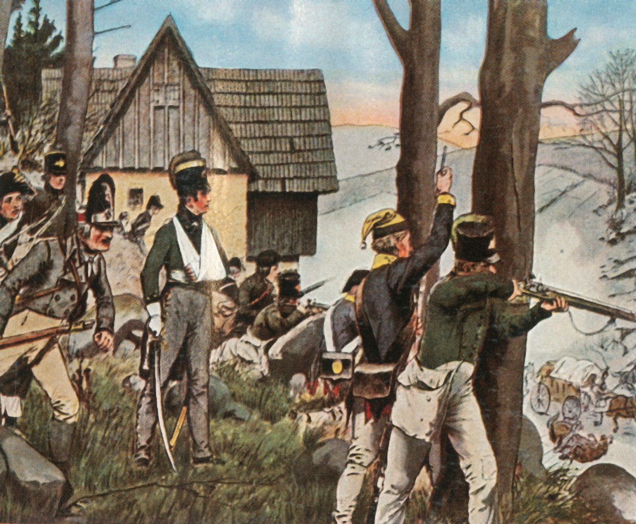 La guerra alpina nella contea di Kladsko, 1807, 1936 da Unbekannt