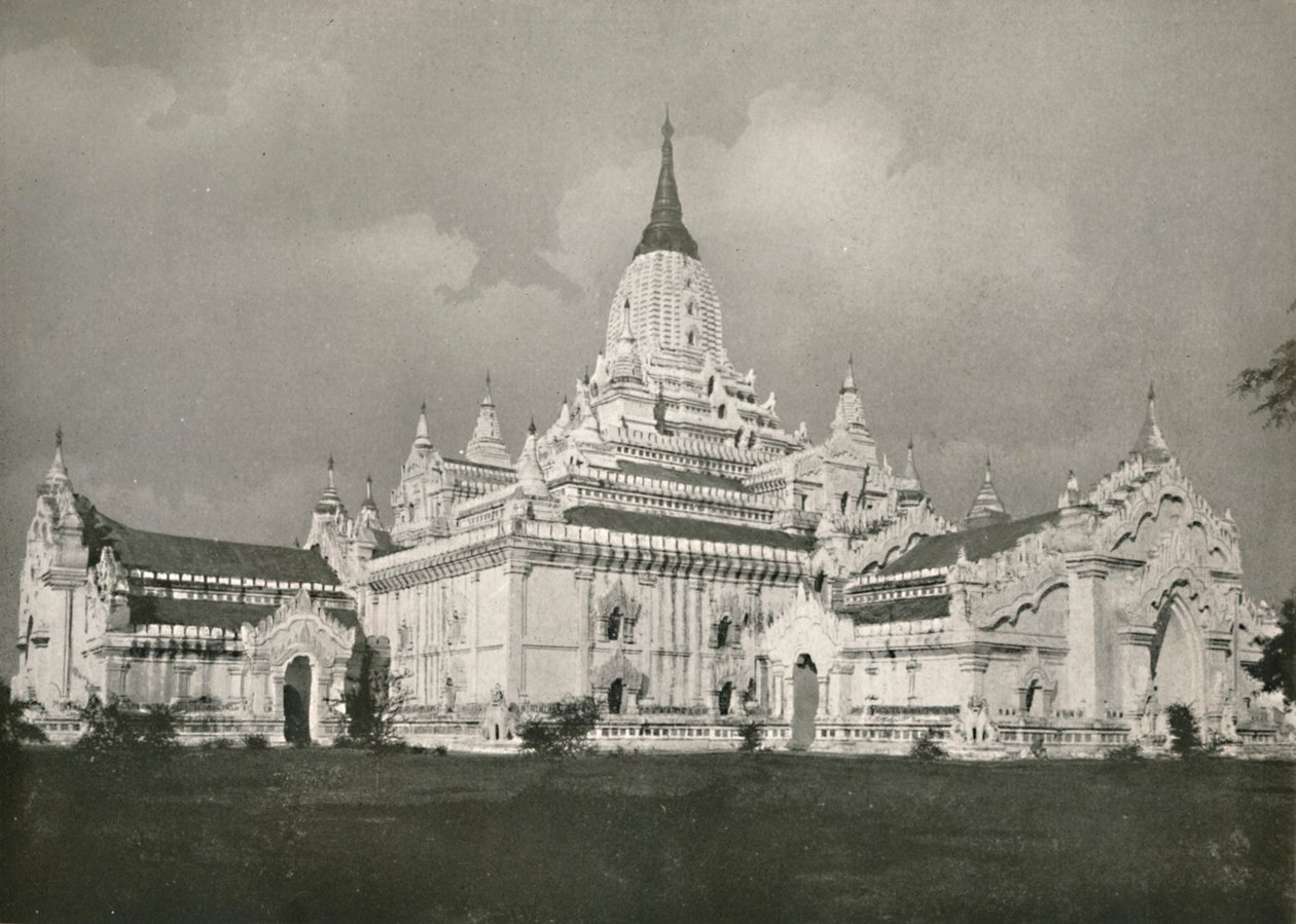 La pagoda di Anauda, Pagau, 1900 da Unbekannt