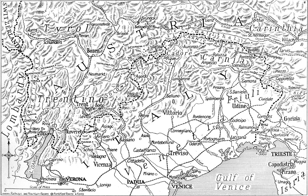 La frontiera austriaca dell