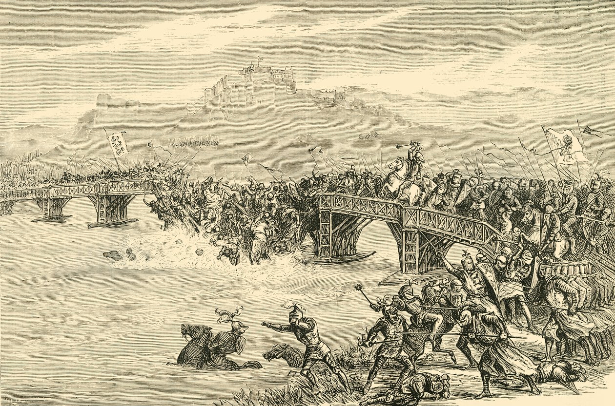 La battaglia del castello di Stirling, 1297 da Unbekannt