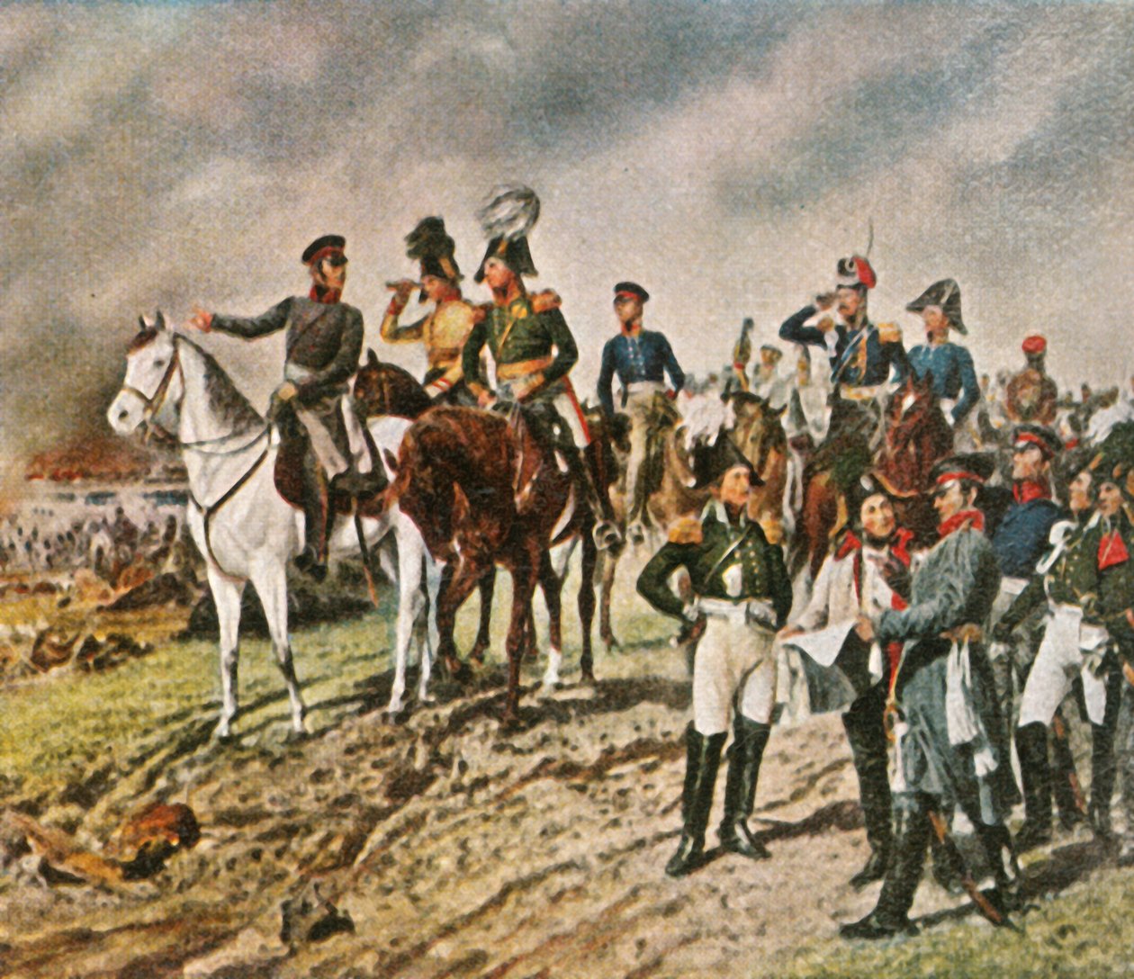 La battaglia delle Nazioni, Lipsia, 16-19 ottobre 1813, 1936 da Unbekannt