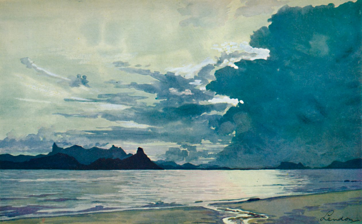 La Baia di Guanabara, 1914 da Unbekannt