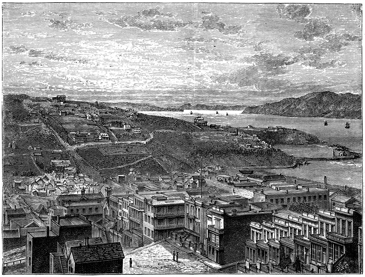 La baia di San Francisco, America da Unbekannt