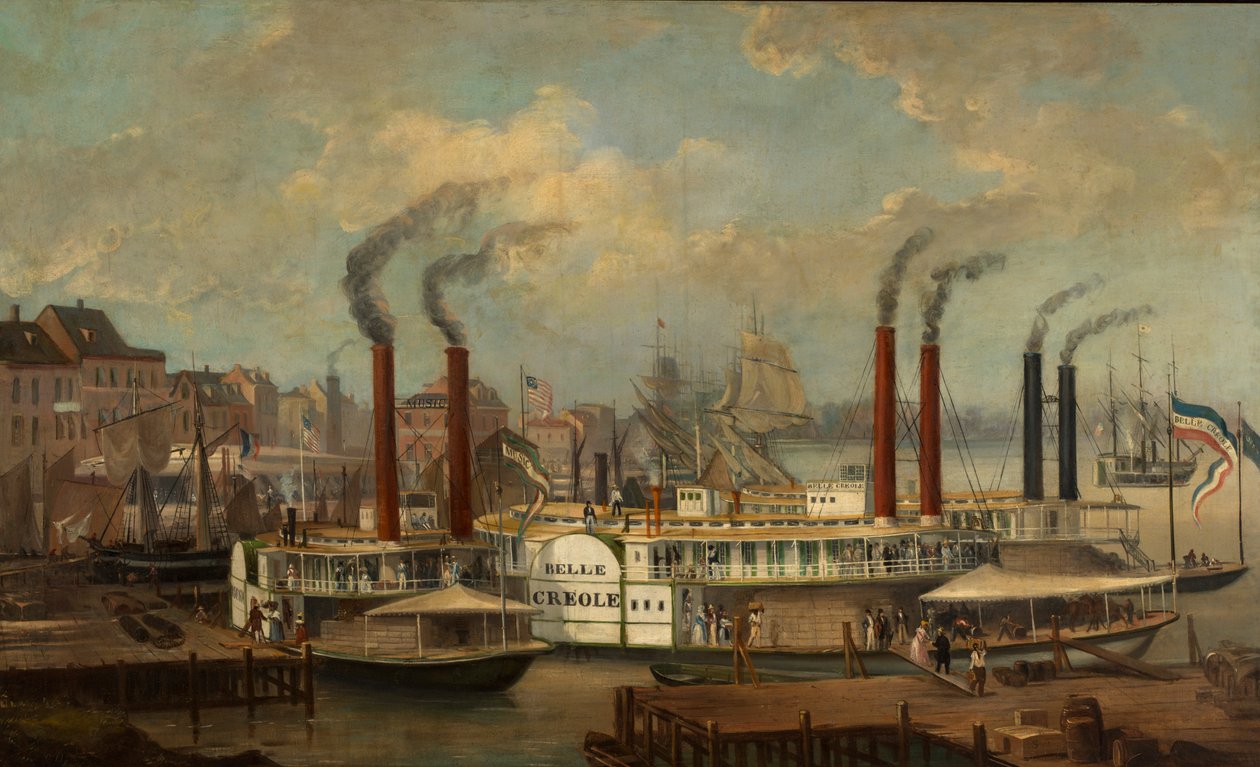 La Belle Creole a New Orleans da Unbekannt