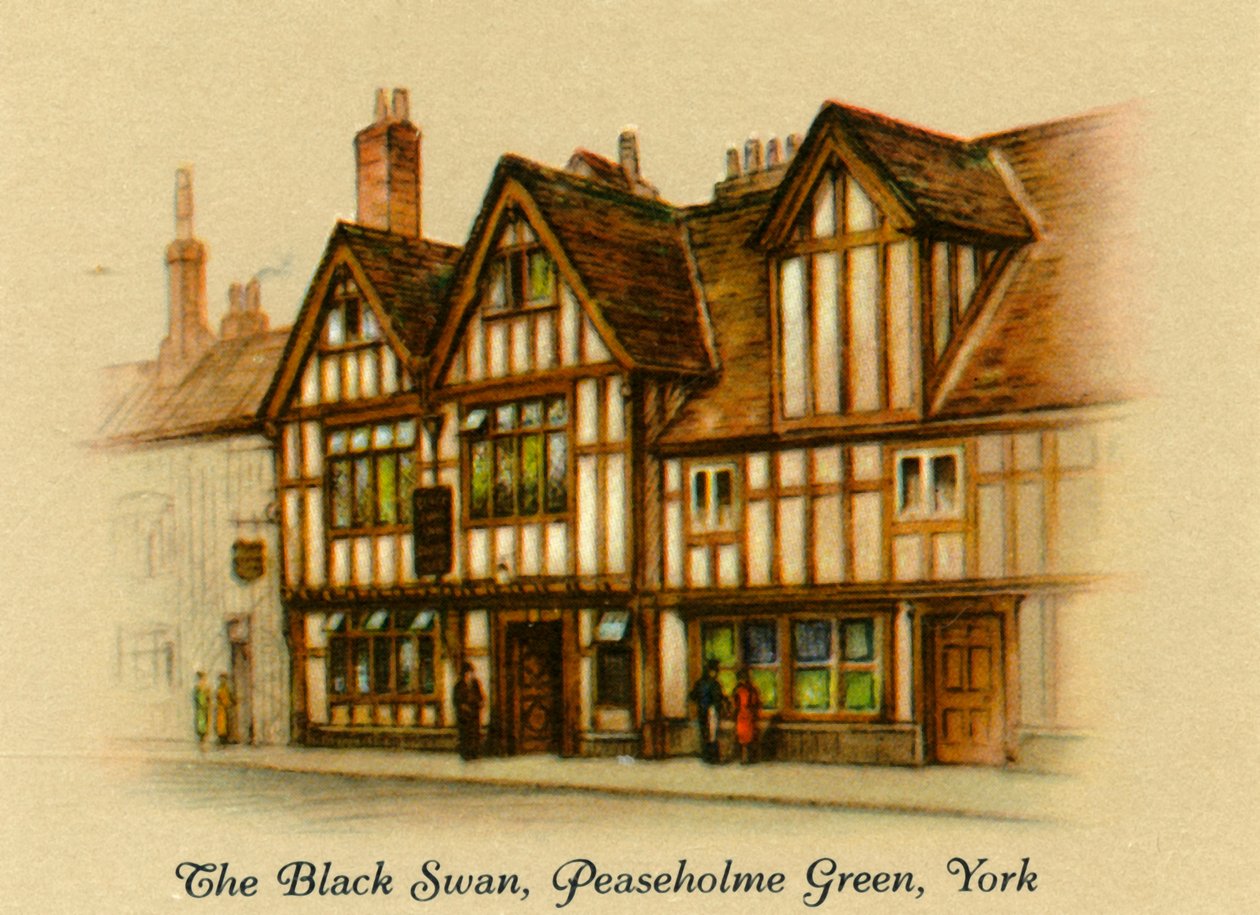 Il Cigno Nero, Peaseholme Green, York, 1936 da Unbekannt