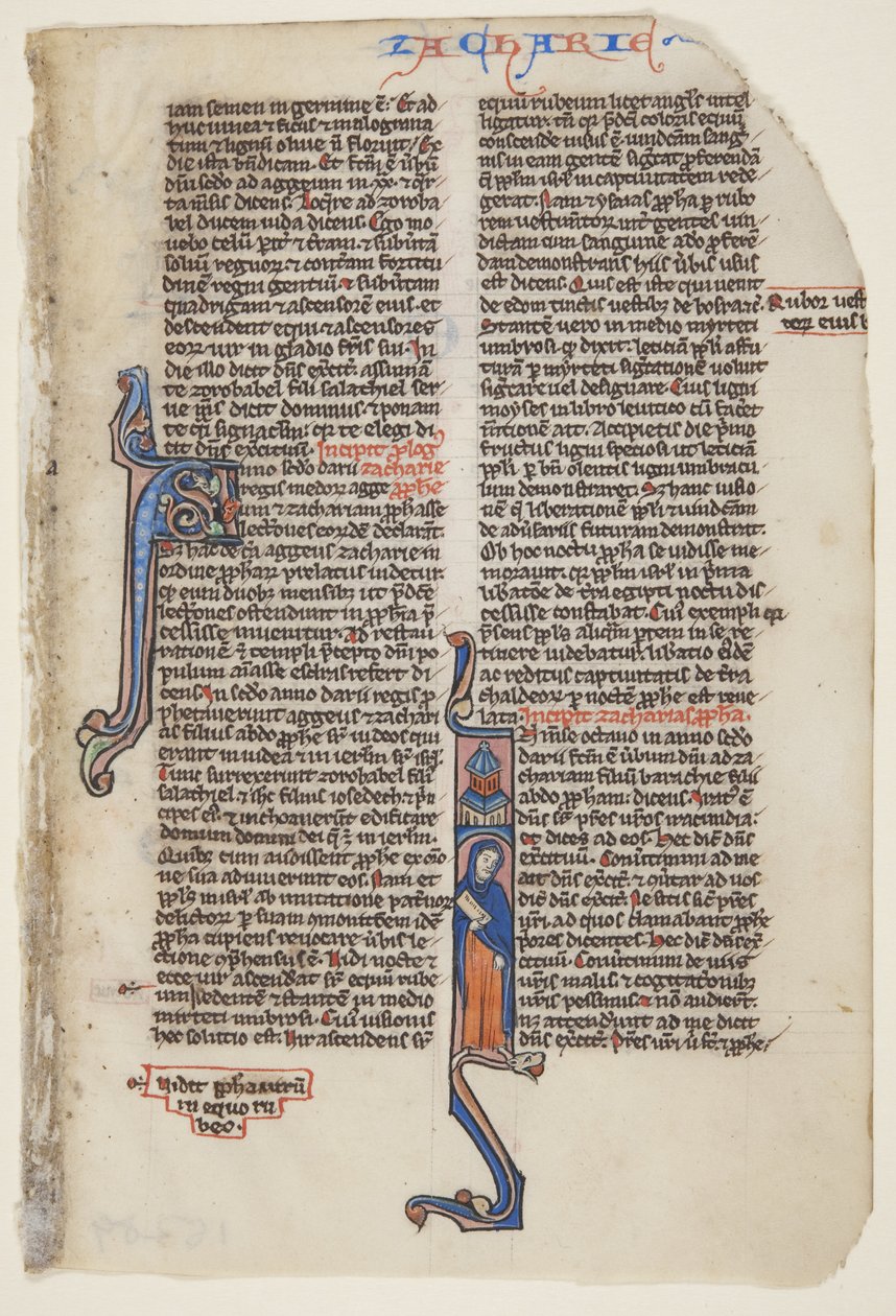 Il Libro di Zaccaria da Unbekannt