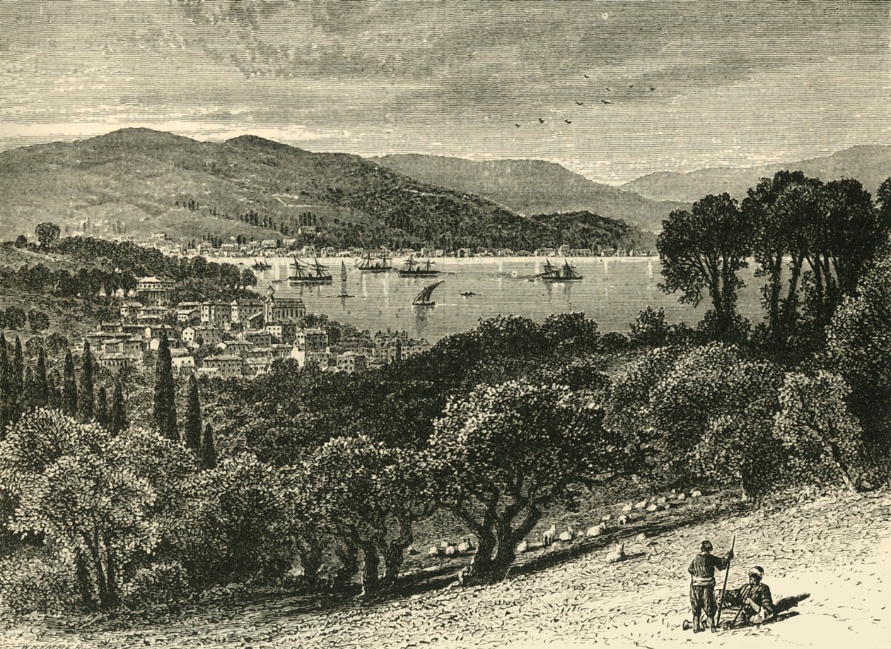 Il Bosforo, da Therapia, 1890 da Unbekannt