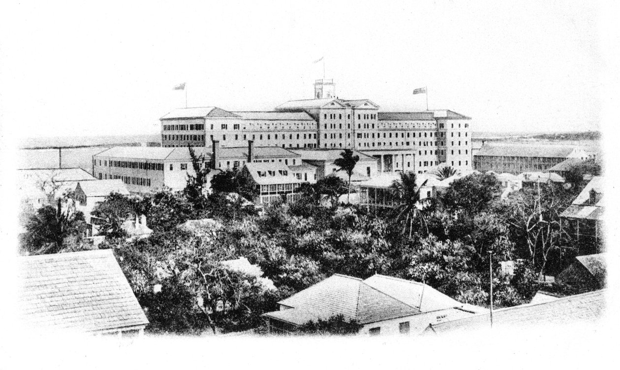 Il British Colonial Hilton Hotel, Nassau, New Providence, Bahamas, 1911 da Unbekannt