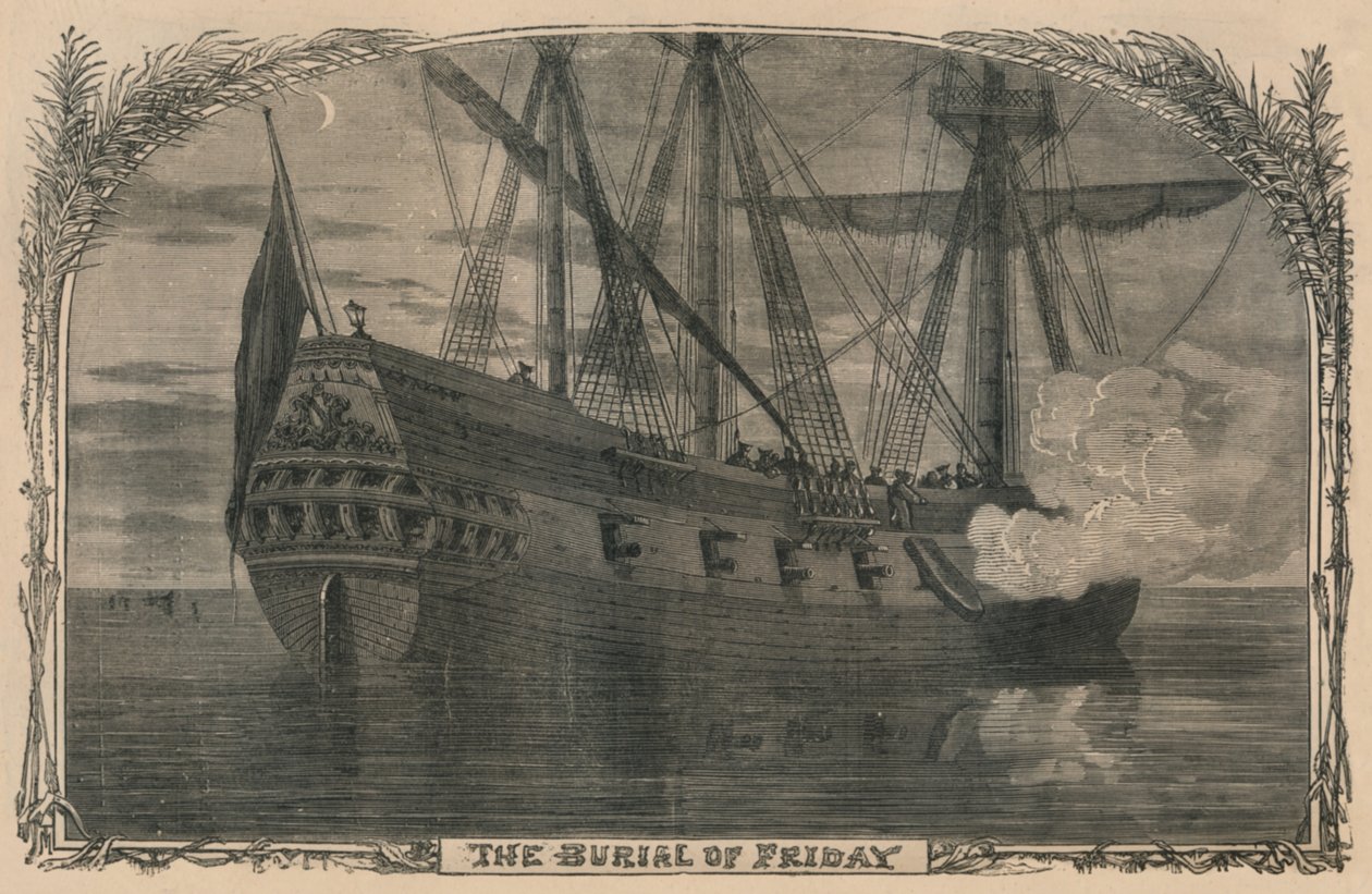 La sepoltura di Venerdì, c1870 da Unbekannt