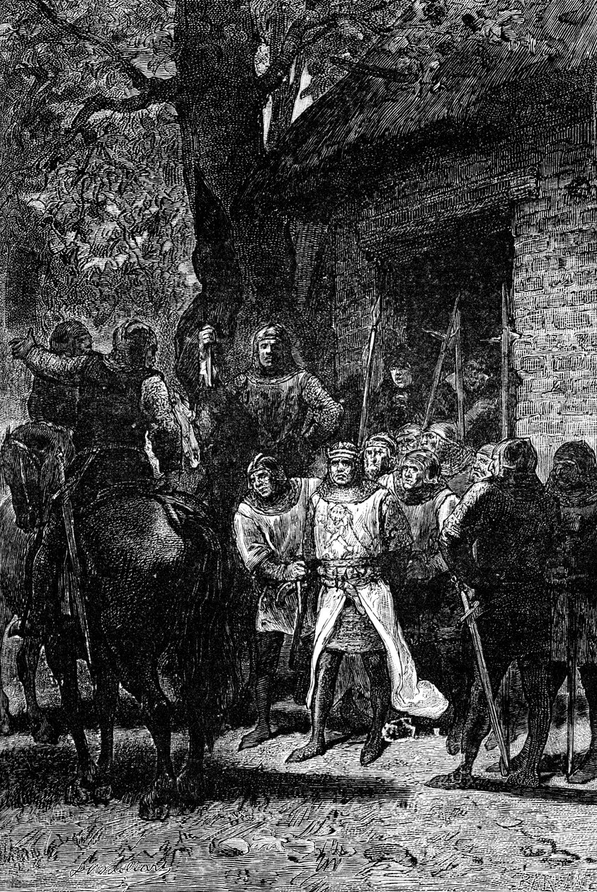 La cattura di Riccardo Cuor di Leone da Unbekannt