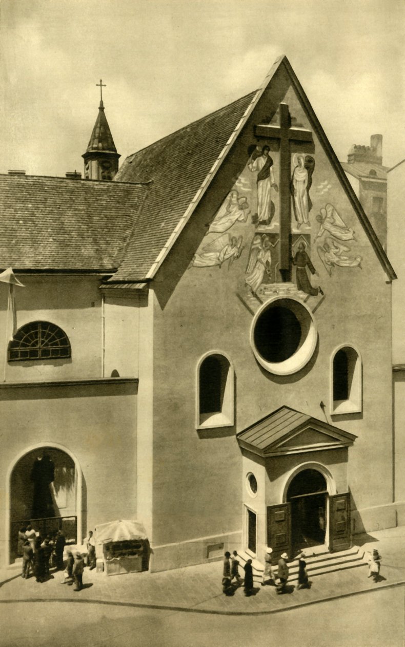 La Chiesa dei Cappuccini, Vienna, Austria, circa 1935 da Unbekannt