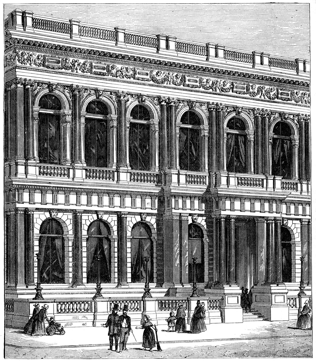 Il Carlton Club, Londra, 1891 da Unbekannt