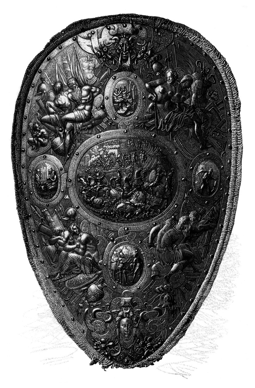 Lo scudo di Cellini da Unbekannt