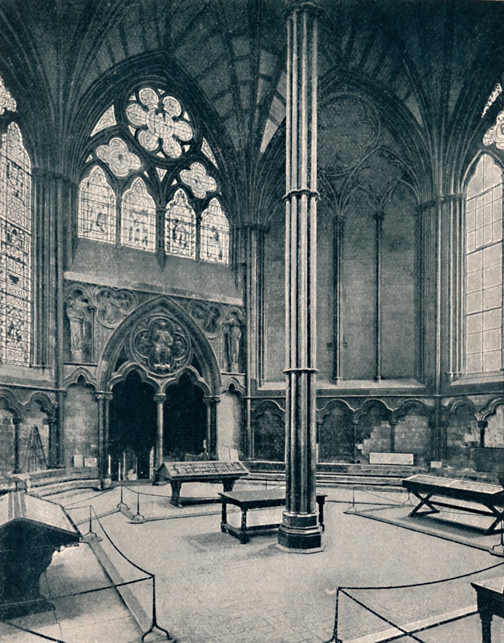 La Sala Capitolare, Westminster, 1902 da Unbekannt