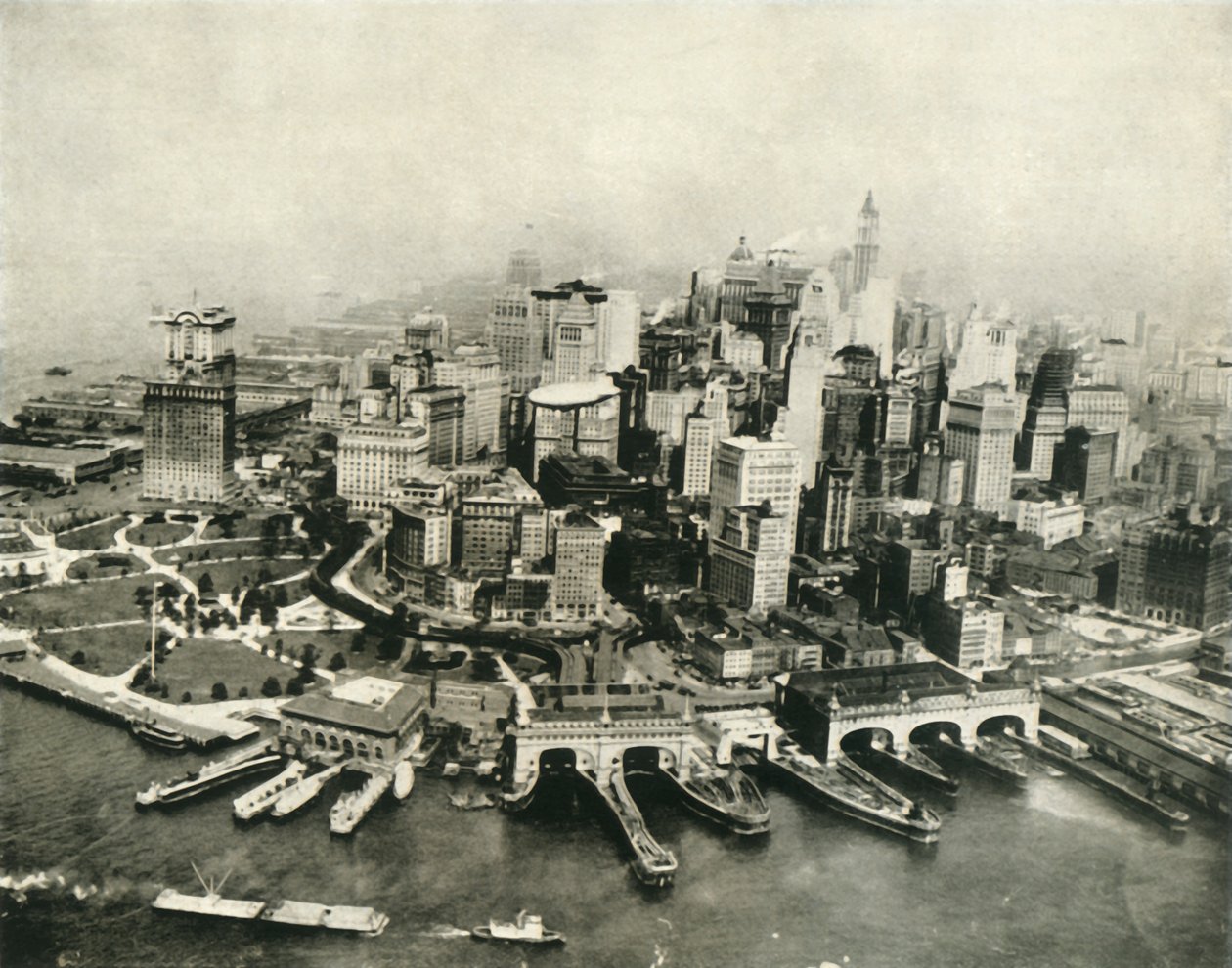 La città di New York vista dall