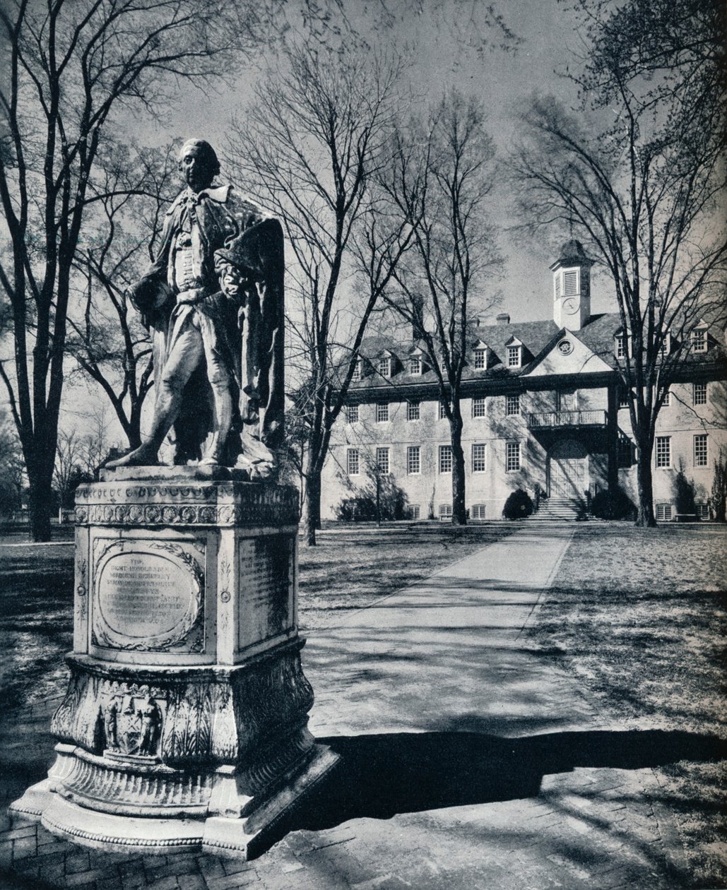 Il Collegio di William e Mary, c1938 da Unbekannt