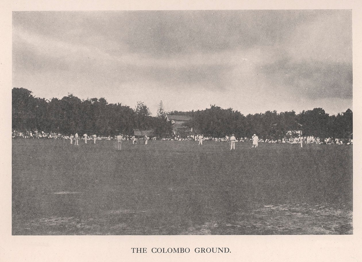 Il Campo di Cricket di Colombo, Ceylon da Unbekannt