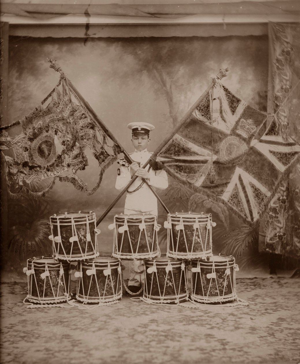 I colori del 1° Royal Munster Fusiliers, Rangoon, Birmania, 1913 da Unbekannt