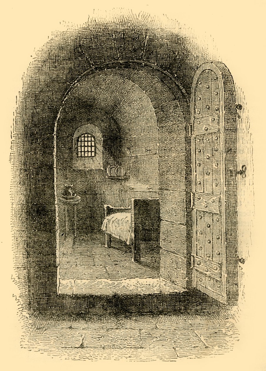 La cella dei condannati a Newgate da Unbekannt