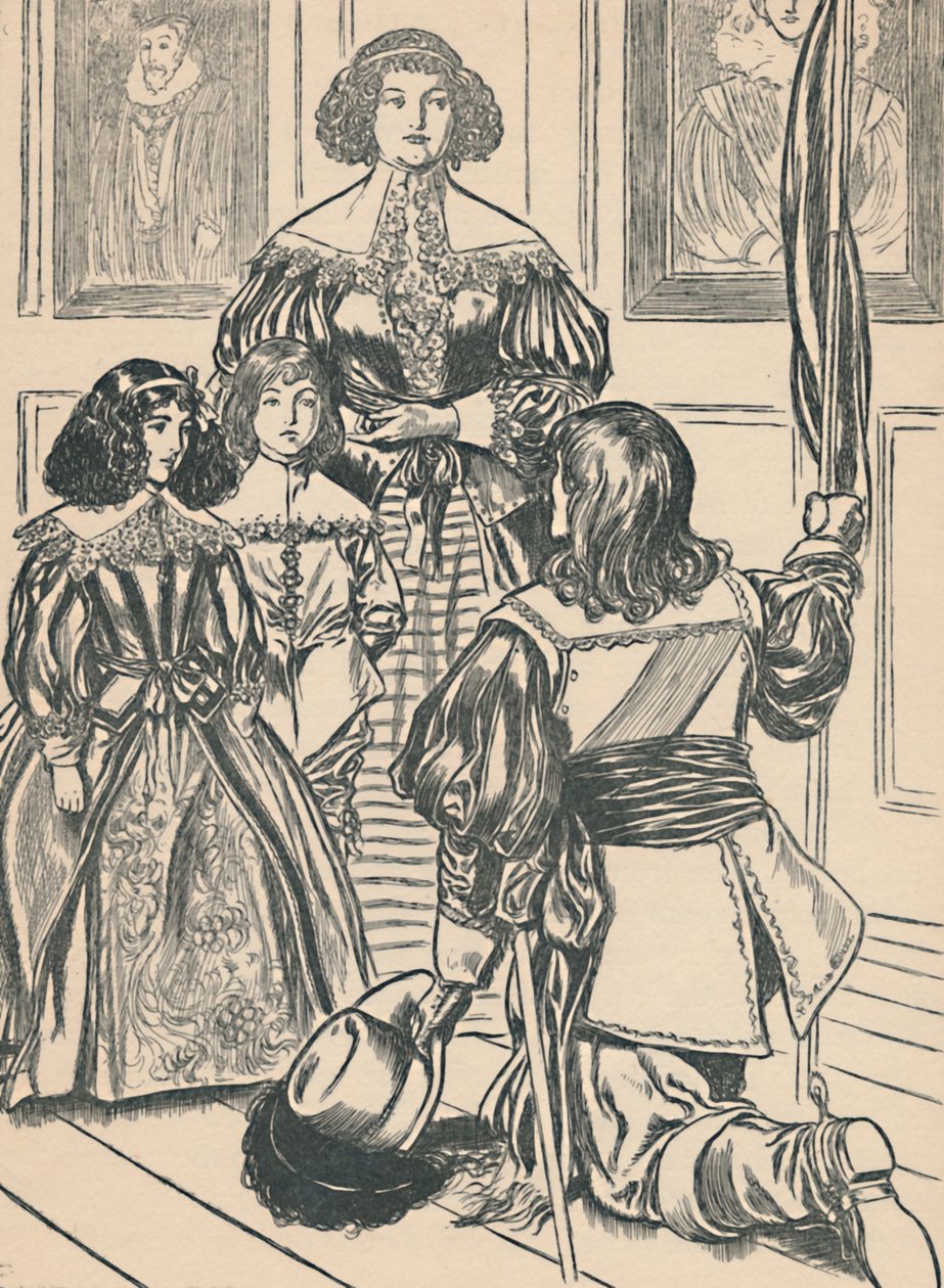 La contessa riceve le bandiere, c1907 da Unbekannt