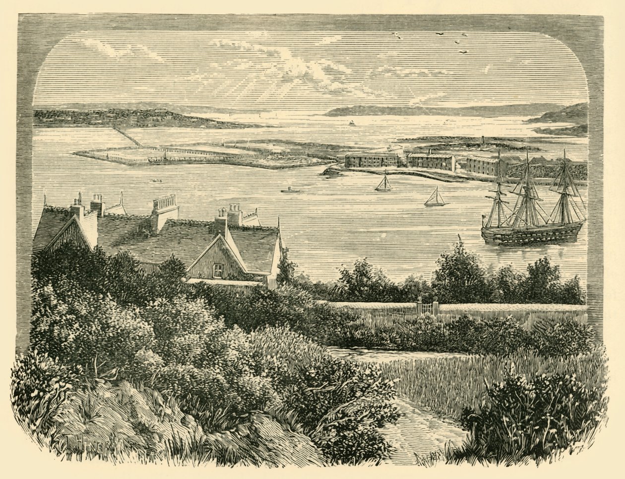 La Baia di Cork, 1898 da Unbekannt