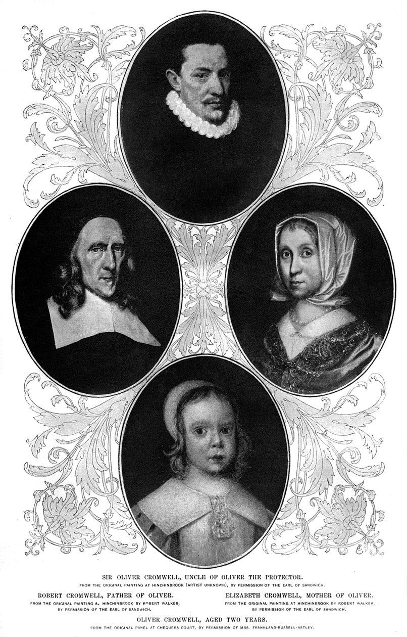La famiglia Cromwell, 1899 da Unbekannt