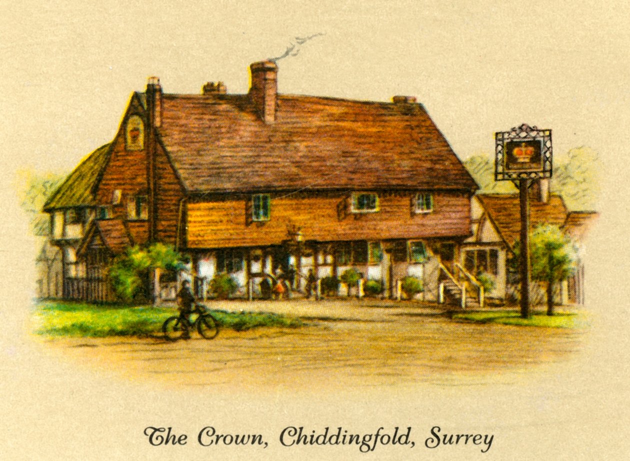 The Crown, Chiddingfold, Surrey, 1936 da Unbekannt