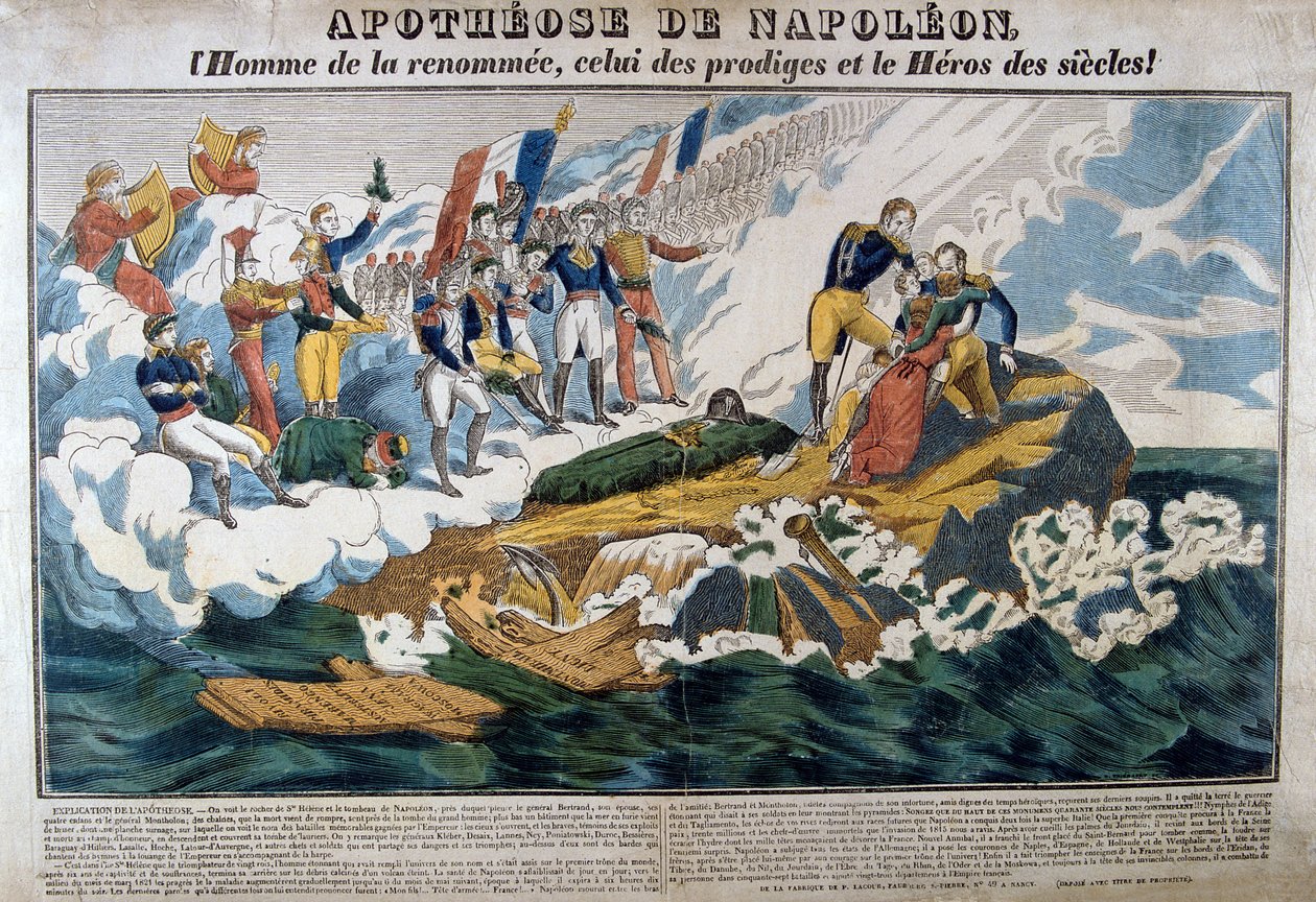 La gloria coronata di Napoleone, XIX secolo da Unbekannt
