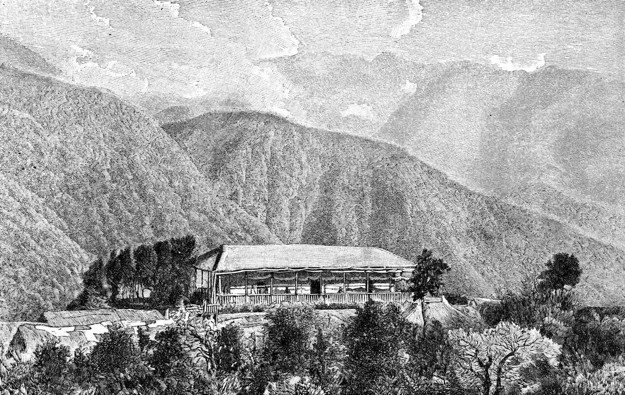 La Hacienda Cussillani, Yungas, Bolivia, 1895 da Unbekannt