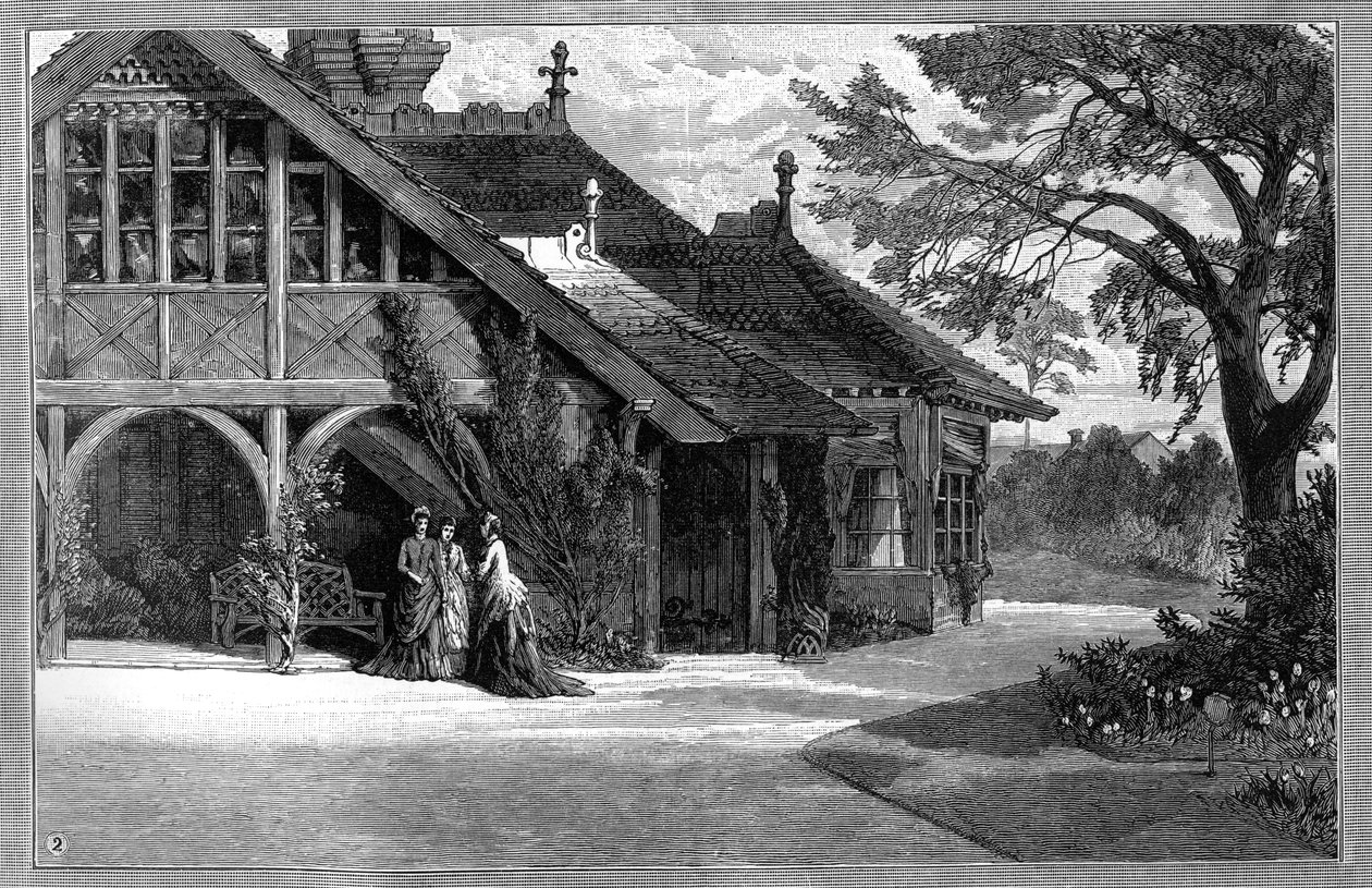 La Latteria, Sandringham, Norfolk, 1887 da Unbekannt