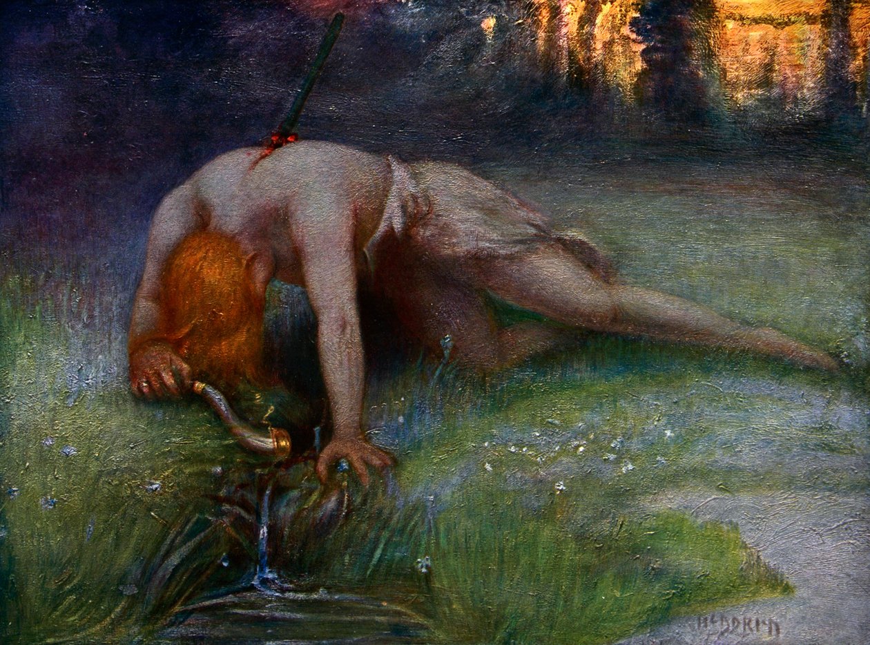 La Morte di Sigfrido, 1906 da Unbekannt