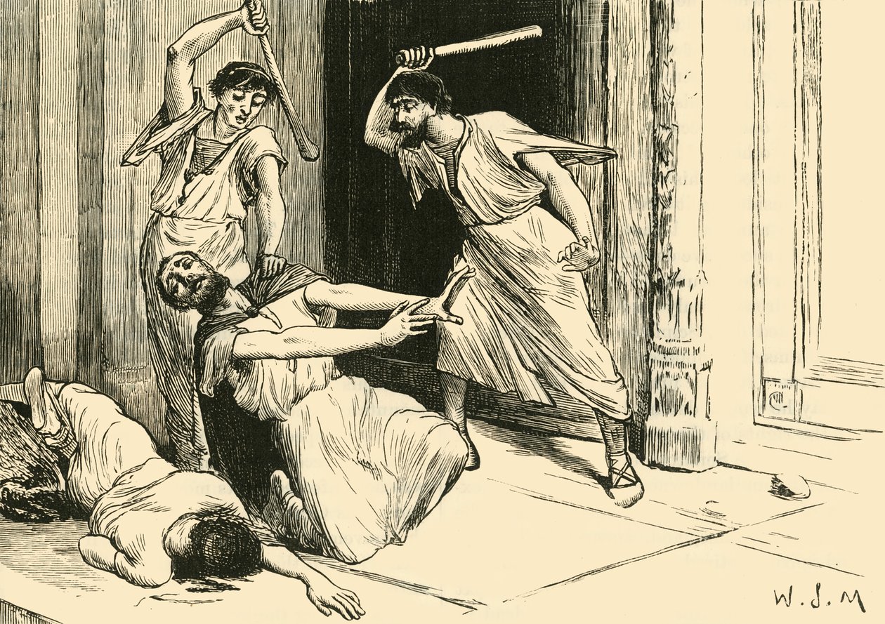 La morte di Tiberio Gracco, 1890 da Unbekannt