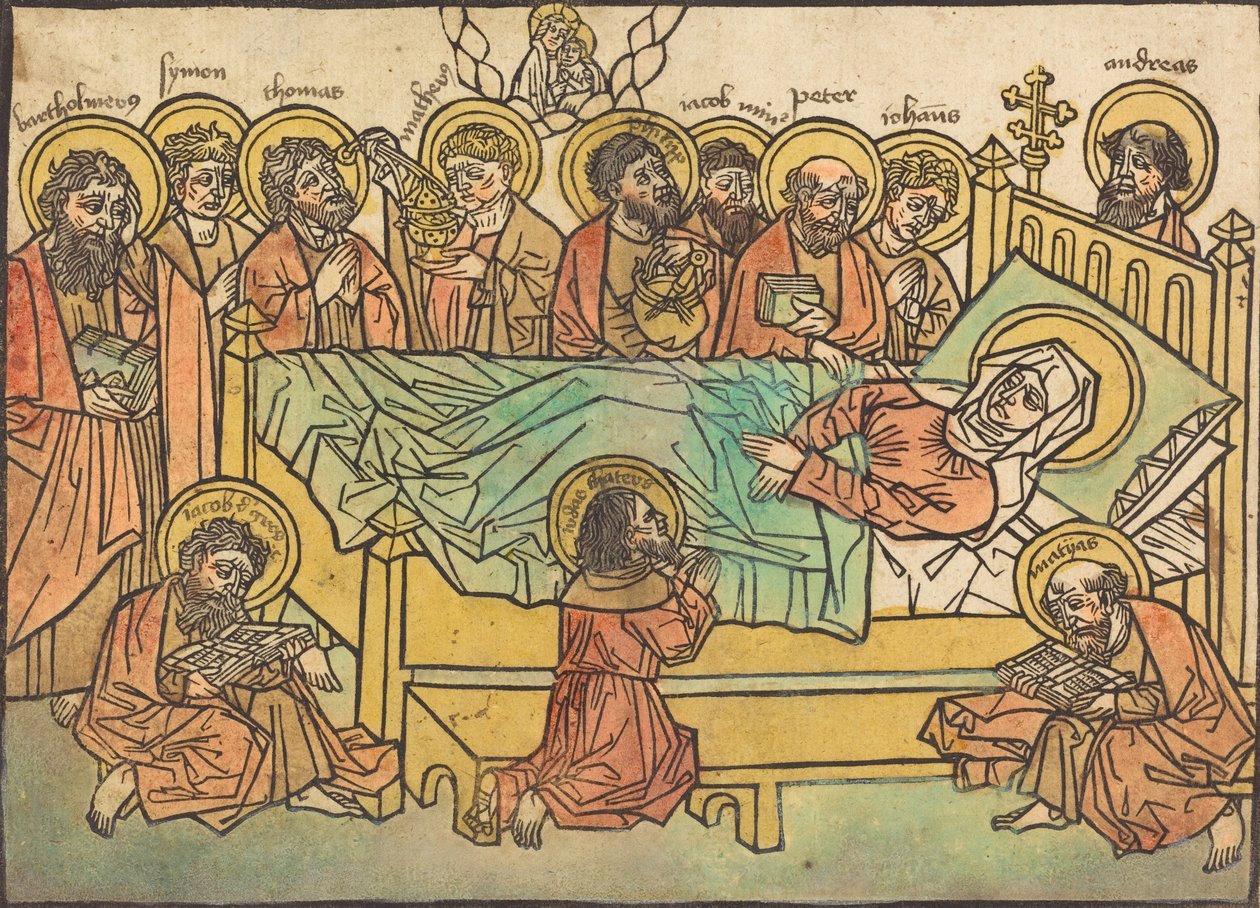 La morte della Vergine da Unbekannt