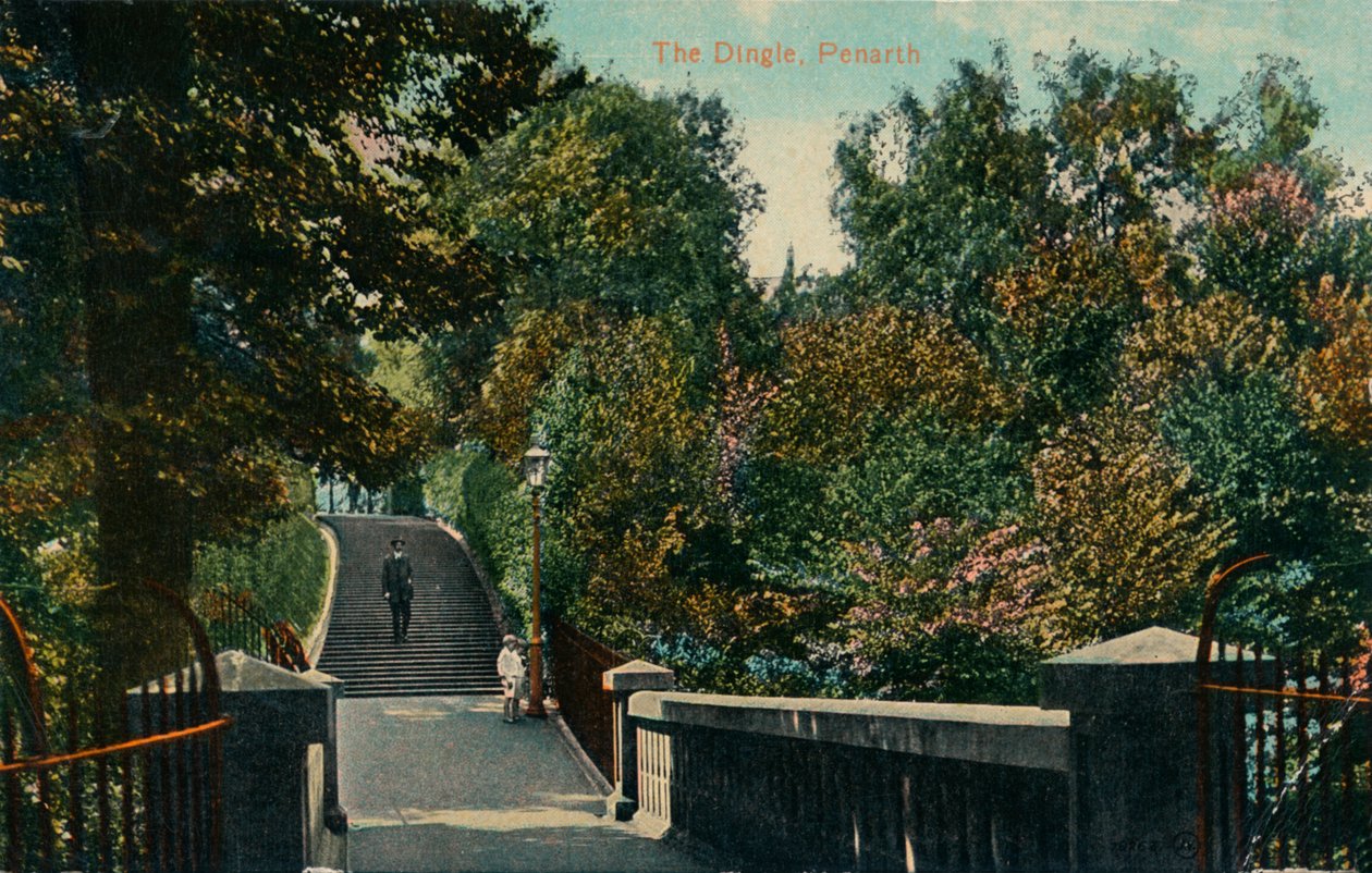 The Dingle, Penarth, Glamorgan, c1905 da Unbekannt