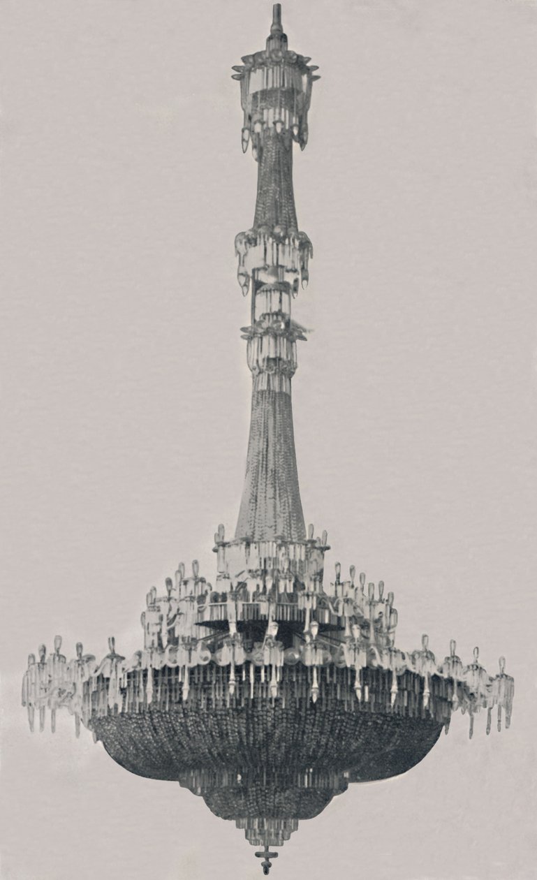 Il lampadario della cupola, 1939 da Unbekannt