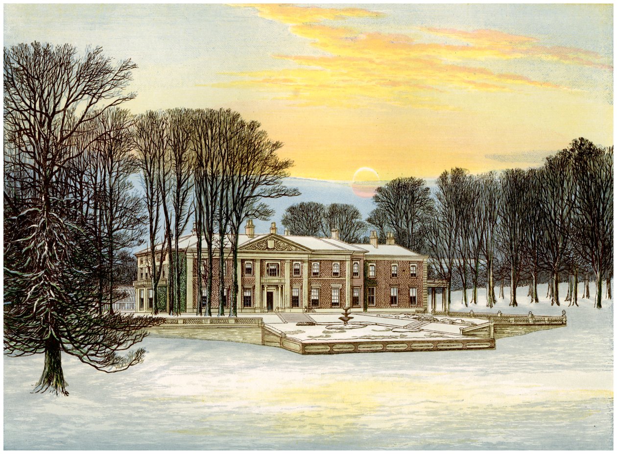 La Down House, Dorset, casa del baronetto Smith-Marriott, c1880 da Unbekannt