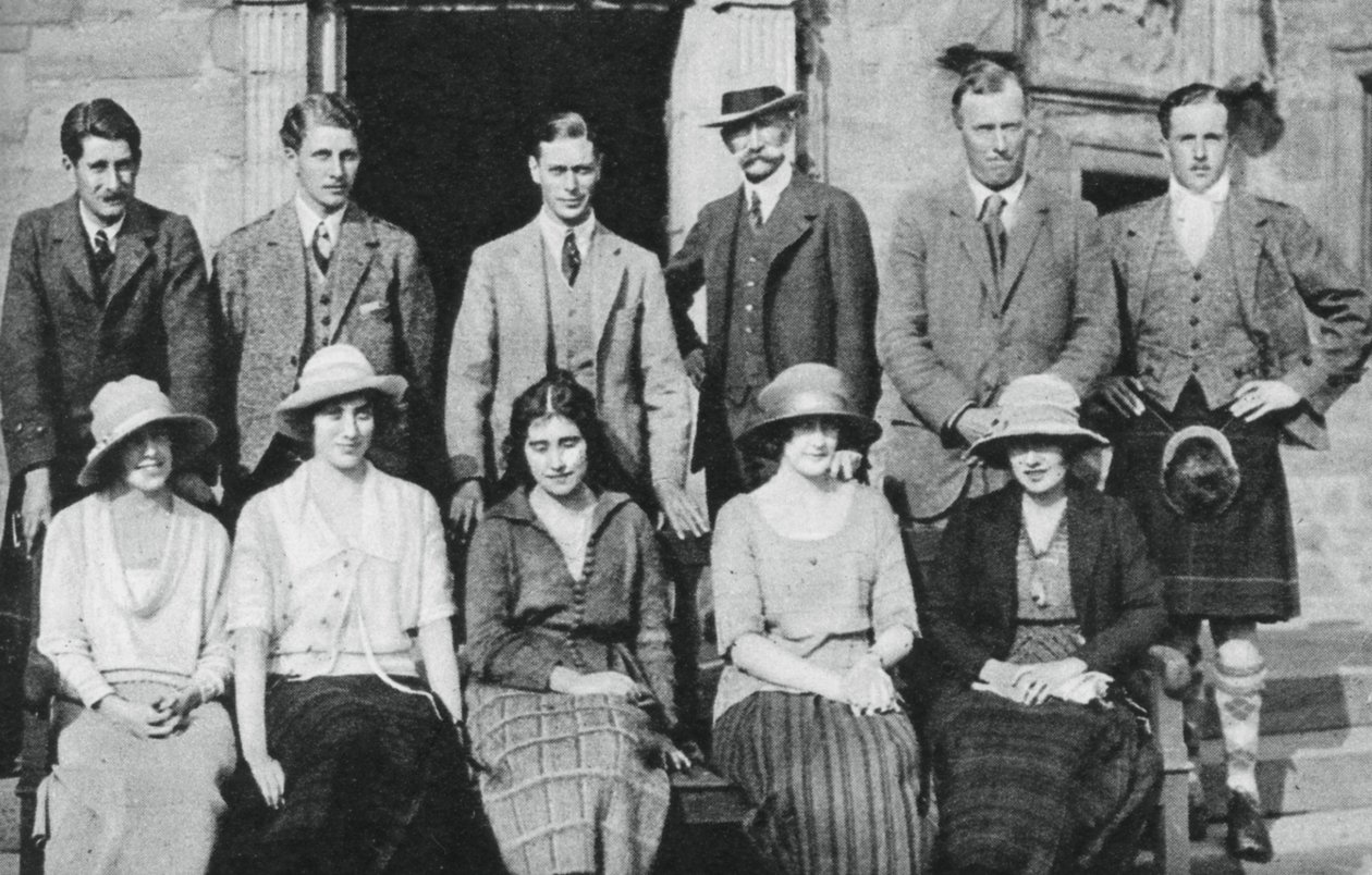 Il Duca di York con il gruppo di caccia del Conte di Strathmore, Scozia da Unbekannt