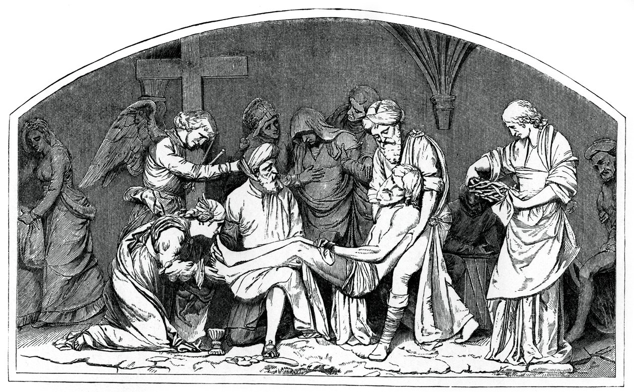 Il sepolcro pasquale, 1554-1564, 1870 da Unbekannt