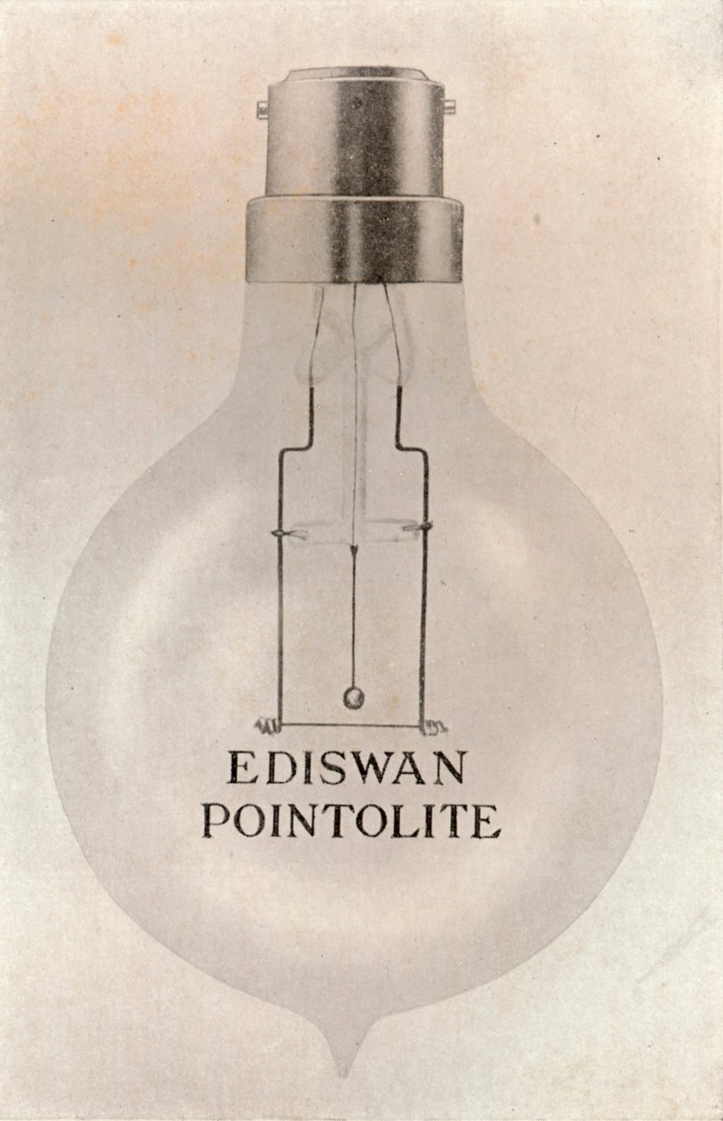 Il punto luce Ediswan, c1916 da Unbekannt