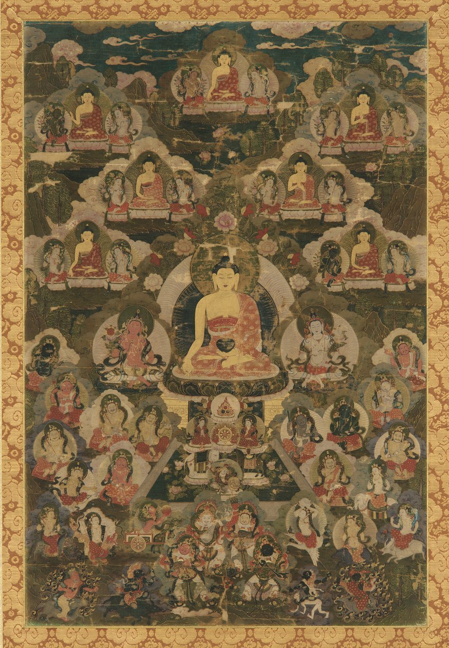 Gli Otto Buddha della Medicina da Unbekannt