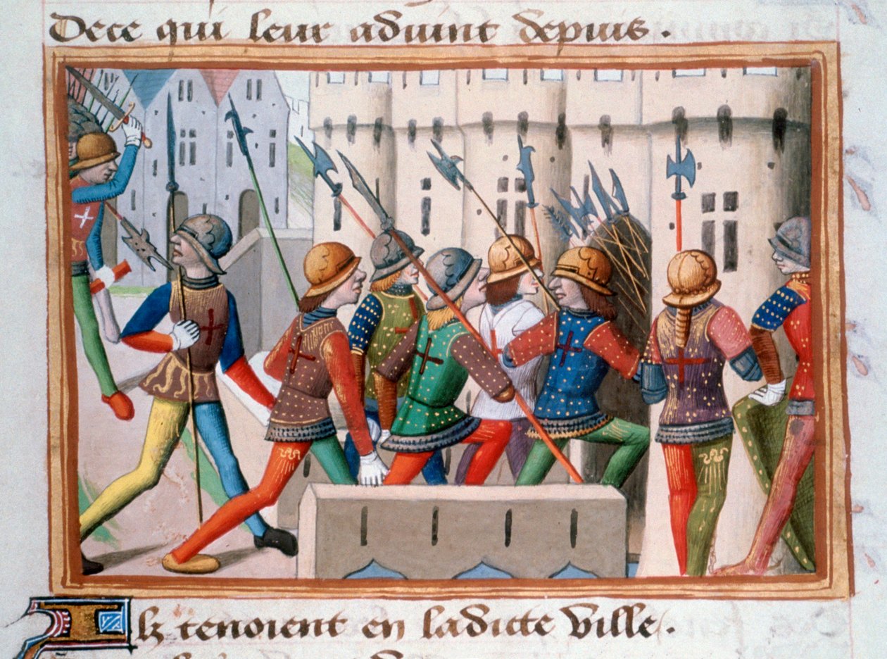 Gli inglesi cacciati da Parigi, aprile 1436, 1484 da Unbekannt