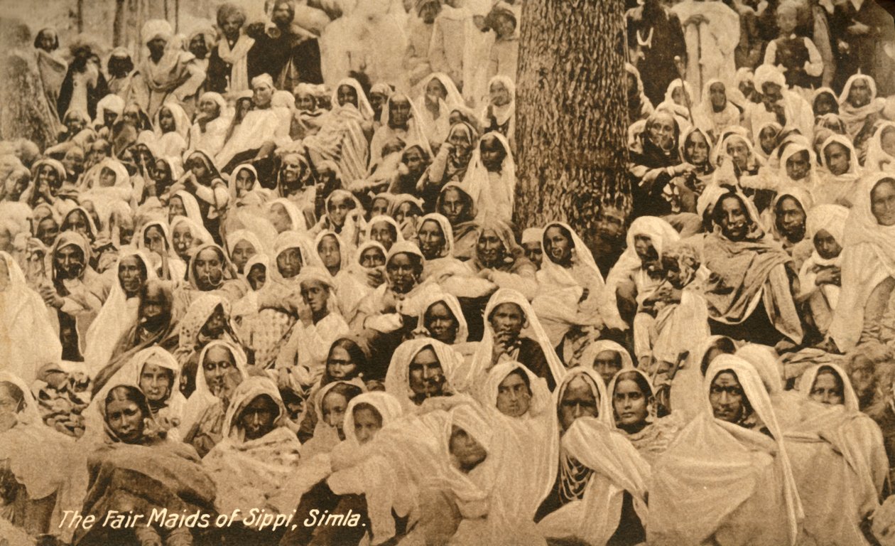 Le belle fanciulle di Sippi, Simla, c1918-c1939 da Unbekannt