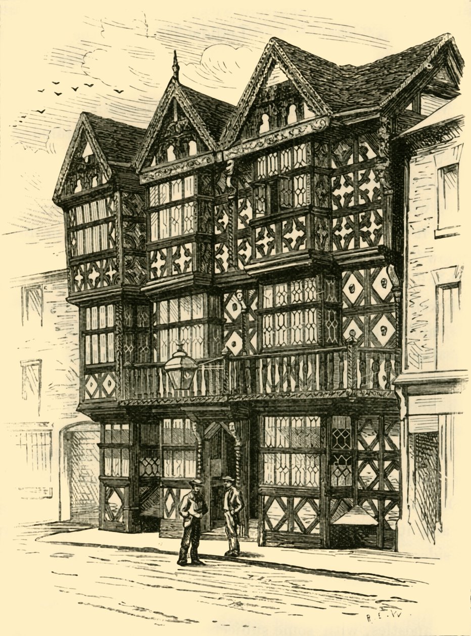 Hotel The Feathers, 1898 da Unbekannt