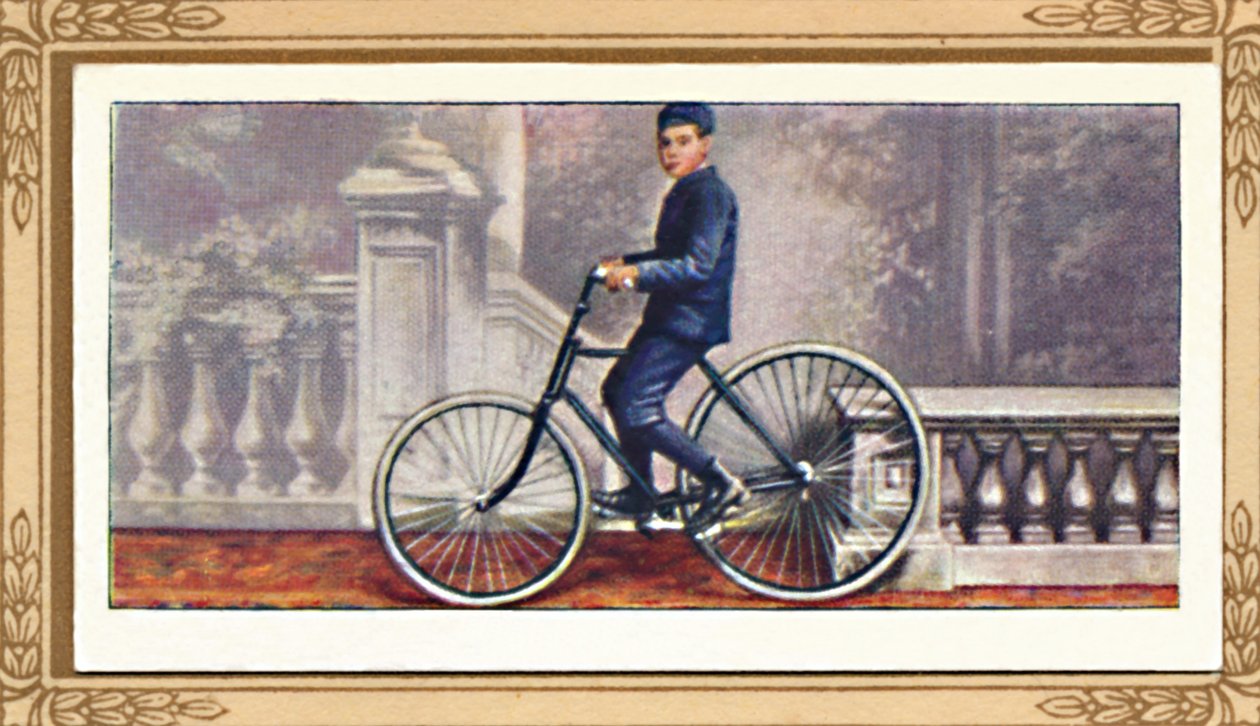 La prima bicicletta con pneumatici, 1939 da Unbekannt