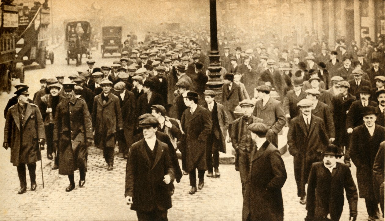 Il Battaglione dei Calciatori, Londra, Prima Guerra Mondiale da Unbekannt
