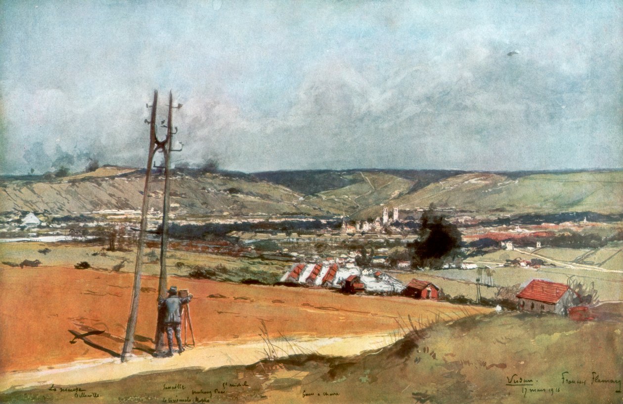 I Forti di Chaume, Verdun, Francia, 19 marzo 1916, 1926 da Unbekannt