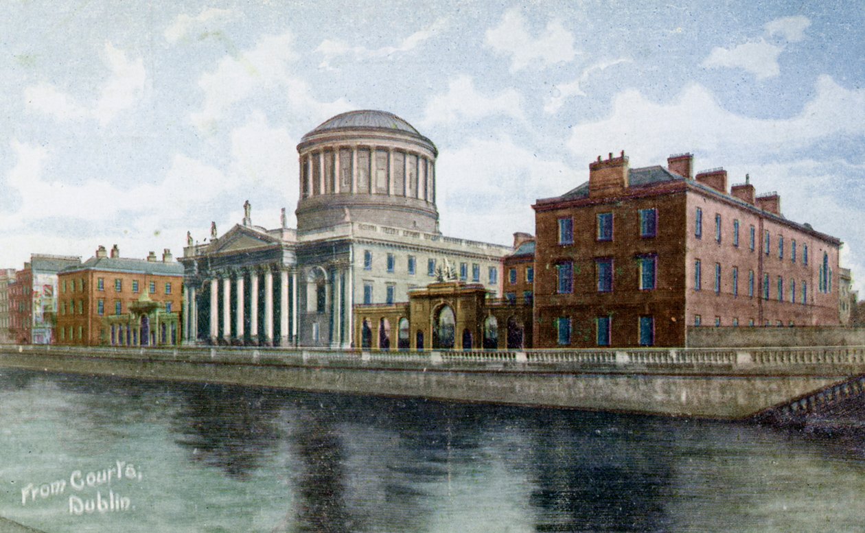 Le Quattro Corti, Dublino, Irlanda, c1900-c1920 da Unbekannt