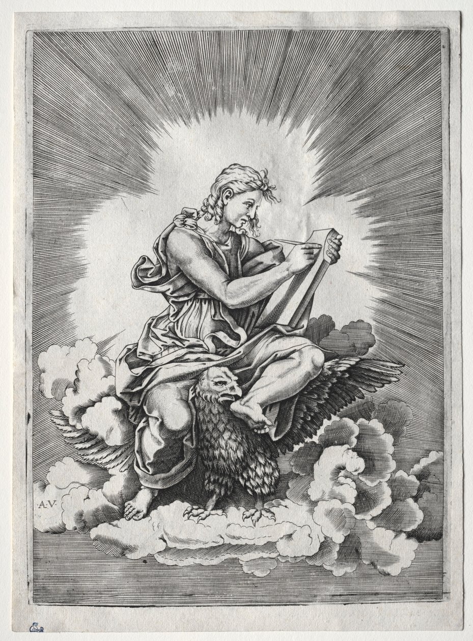 I Quattro Evangelisti: San Giovanni, c. 1518 da Unbekannt