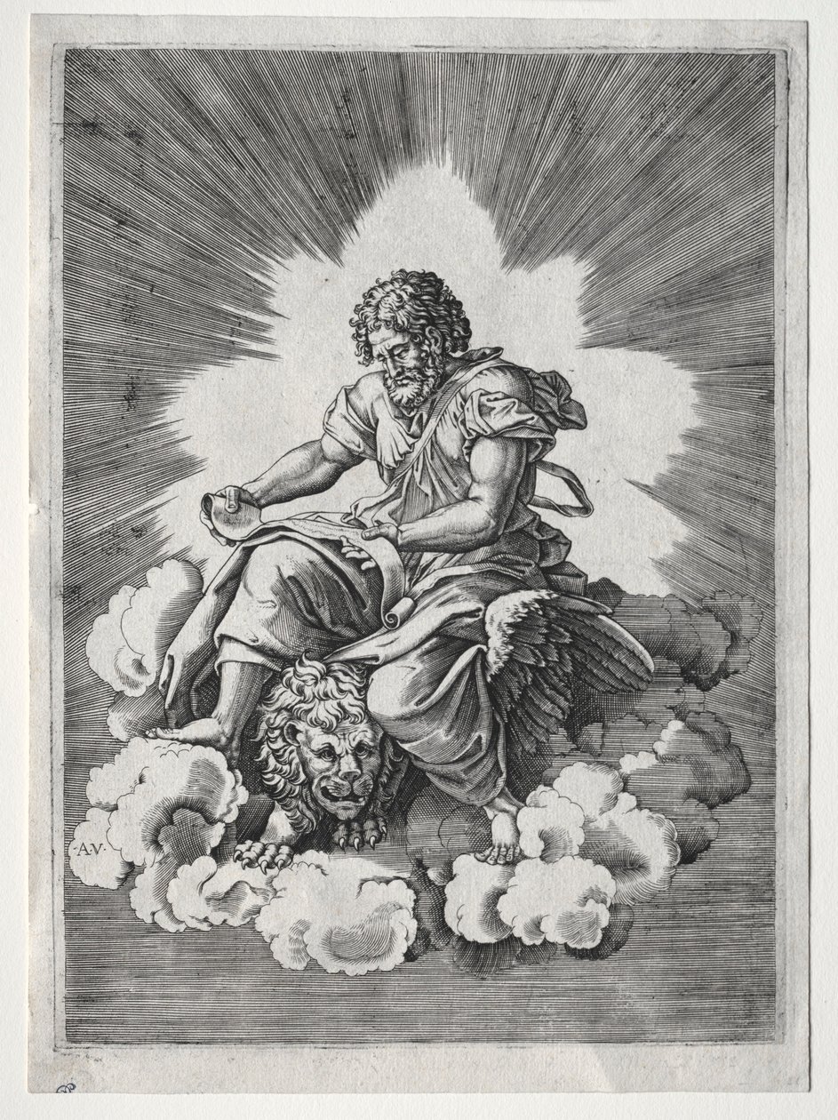 I quattro evangelisti: San Marco, c. 1518 da Unbekannt